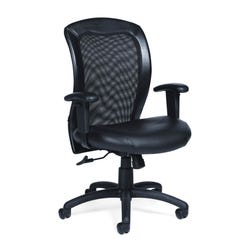 Image for Offices To Go Mesh Back Ergonomic Managerial Chair, 24-1/2 x 25 x 38 Inches, Black from School Specialty