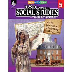 Image for Shell Education 180 Days of Social Studies for Fifth Grade from School Specialty