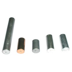 Image for Frey Scientific Cylindrical Equal Mass Metal Set - Set of 5 from School Specialty