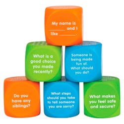 Image for Learning Resources Let’s Talk Cubes, Pack of 6 from School Specialty