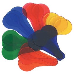 Image for Learning Resources Primary Science Color Paddles, Set of 18 from School Specialty