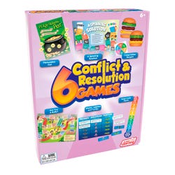 Image for Junior Learning 6 Conflict & Resolution Games from School Specialty