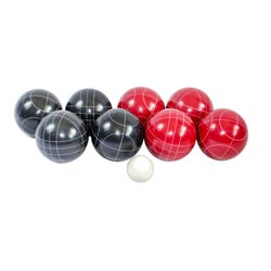 Image for Triumph Sports Bocce Ball Set, 100mm Resin, Red and Black from School Specialty