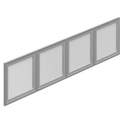 Image for Global Doors for 71 in Hutch, 71 x 1 x 17 Inches, Silver from School Specialty