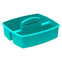 Image for Storex Large Caddy, 13 x 11 x 6-3/8 Inches, Teal, Pack of 6 from School Specialty