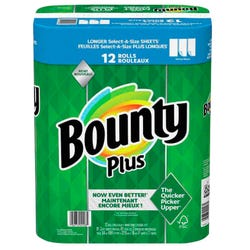 Bounty Essentials Select-A-Size Towels, 12 Large Rolls 2117256