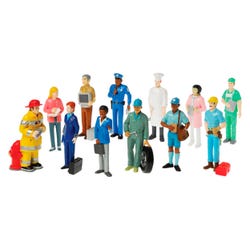 Image for Marvel Education Pretend Play Career Figures, Set of 12 from School Specialty