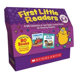 Image for Scholastic First Little Readers, Set of 80 Books, Level E to F from School Specialty