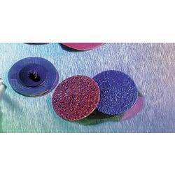 Image for Glit/Gemtex Type R Mini Aluminum Oxide Grinding Disc, 3 in Dia, 24G Grit, Pack of 25 from School Specialty