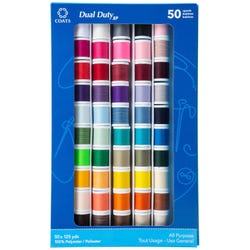 Image for Coats & Clark Dual Duty XP General Purpose Thread Collection, Multiple Colors from School Specialty