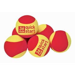 Image for Oncourt Offcourt Quick Start 36 Foam Tennis Balls, Pack of 12 from School Specialty