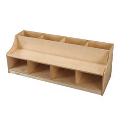 Image for Childcraft Toddler Rest-and-Read Storage Bench without Baskets, 49 x 17-3/4 x 17 Inches from School Specialty