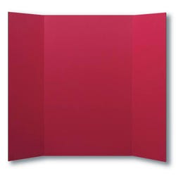 School Smart Presentation Boards, 48 x 36 Inches, Red, Pack of 10 1464953