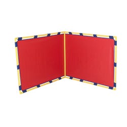 Children's Factory Big Screen Right Angle Panel, Red, Item Number 1427978