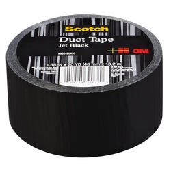 Image for Scotch Duct Tape, 1.88 Inches x 20 Yards, Jet Black from School Specialty