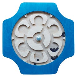 Image for Snoezelen Rotating Labyrinth Water Wheel Panel, Rainfall Sounds, 19 x 18 x 2 Inches from School Specialty