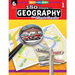 Image for Shell Education 180 Days of Geography for First Grade from School Specialty