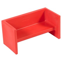 Image for Children's Factory Adapta Bench, Red from School Specialty