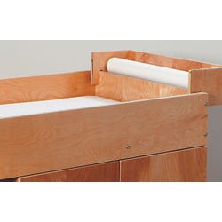 Image for School Health Economy Creped Exam Paper Rolls, 21 Inches x 125 Feet, White from School Specialty