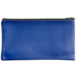 Image for C-Line Vinyl Bank Bag, 11 x 6 Inches, Blue from School Specialty