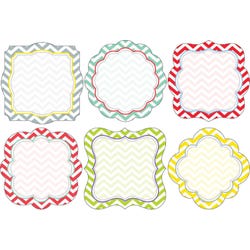 Image for Barker Creek Double-Sided Accents, Beautiful Chevrons, Set of 36 from School Specialty