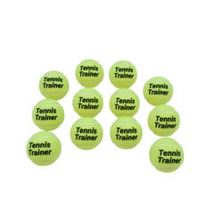Sportime Pressure-Less Tennis Ball Trainers, Set of 12, Yellow, Item Number 2098467