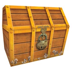 Teacher Created Resources Treasure Chest, Cardboard, Item Number 1565385