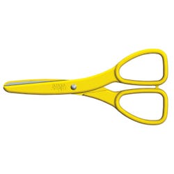 School Smart Safety Scissors, 5-1/2 Inches, Plastic Covered Blunt Tip, Pack of 24, Item Number 084983