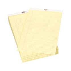 School Smart Legal Pads, 8-1/2 x 14 Inches, 50 Sheets Each, Canary, Pack of 12 027427