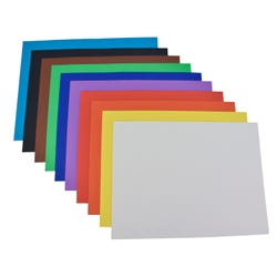 Sax Colored Art Paper, 12 x 18 Inches, Assorted Colors, 50 Sheets Item Number 402024
