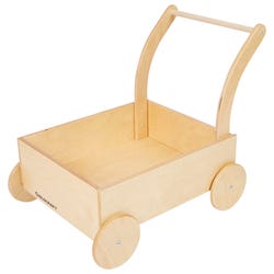 Image for Childcraft Wooden Push Cart, 18 x 26-7/16 x 22 Inches from School Specialty