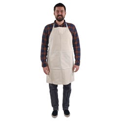 Image for Sax Design Your Own Apron with Two Pockets, Large, 25 x 34 Inches, White from School Specialty