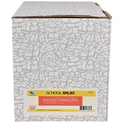 School Smart Side Opening Catalog Envelope, 9 x 12 Inches, White, Box of 250 2044617