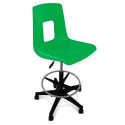 Image for Classroom Select Traditional Pneumatic Lift Chair with Adjustable Foot Ring from School Specialty