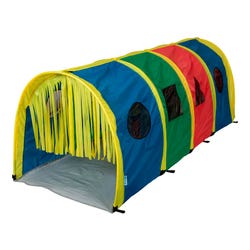 Image for Super Sensory Activity Tunnel, 6 Feet, Multi-Color, Each from School Specialty