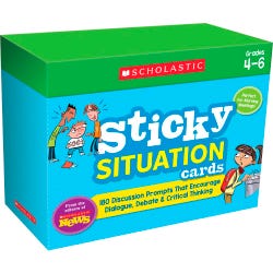 Image for Scholastic News Sticky Situation Cards: Grades 4-6 from School Specialty