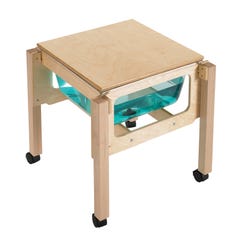 Childcraft Mini Sand and Water Table, 23-1/4 x 23-1/4 x 24 Inches, Item Number 1491069