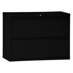 Image for Classroom Select Lateral File Cabinet with Full Pull, 2 Drawers, 30 x 18 x 27 Inches, Black from School Specialty