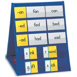 Learning Resources Double-Sided Tabletop Pocket Chart, 5 Pockets, Item Number 081537