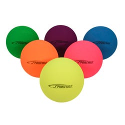 Sportime Fluorescent Foam Balls, Assorted Colors, 8 Inches, Set of 6, Item Number 2023939