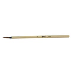 Image for Sax Bamboo Watercolor Brushes, Fine Type, Bamboo Handle, Size 1 from School Specialty