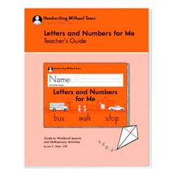 Image for Handwriting without Tears Letters and Numbers for Me Teacher's Guide Gr K from School Specialty
