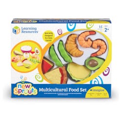 Image for Learning Resources Multicultural Food Set, 15 Pieces from School Specialty