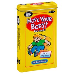 Image for Super Duper Move Your Body Fun Deck from School Specialty