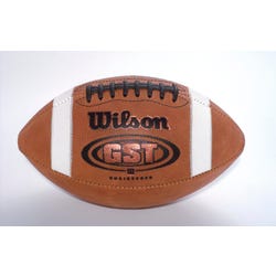 Image for Wilson GST Youth Leather Football from School Specialty