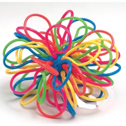 Image for Sportime SureKatch Ball with Catching Loops, 4 Inches, Multicolored from School Specialty