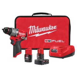 Image for Milwaukee M12 Fuel Hammer Drill/Driver Kit, 1/2 in from School Specialty