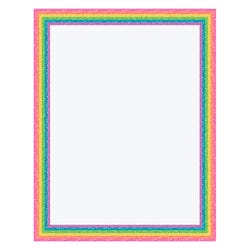 Image for Mafcote Royal Brites Rainbow Glitter Frame Poster Board, 22 x 28 Inches, 25 Sheets from School Specialty
