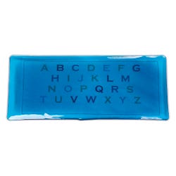 Image for Alpha-Numeric Gel Pad, Upper-Case Alphabet from School Specialty