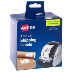 Image for Avery Thermal Printer Shipping Labels, 2-5/16 x 4 Inches, White, Pack of 300 from School Specialty